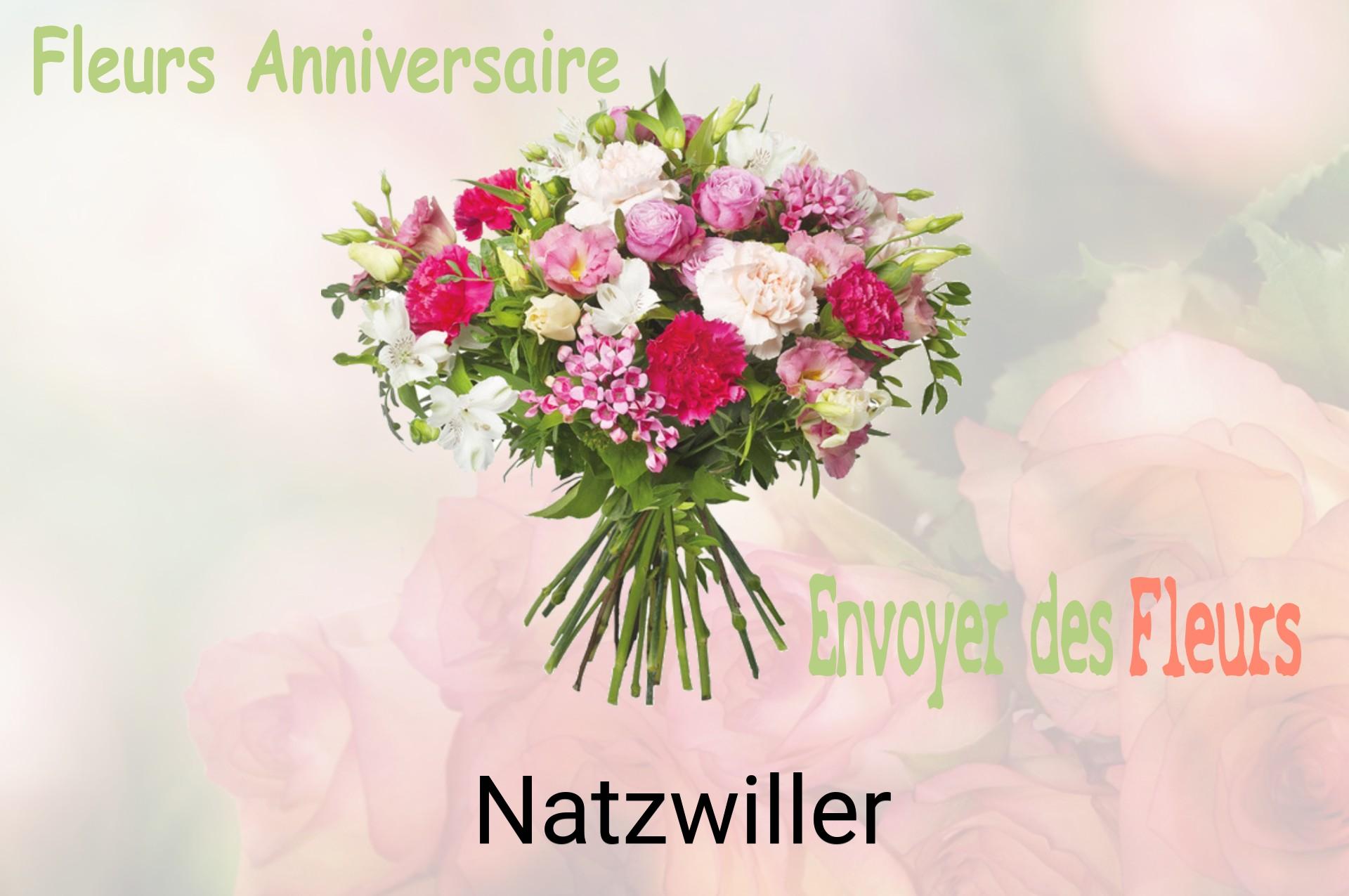 Bouquet de fleurs d’anniversaire livré à Natzwiller